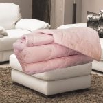 Cuvertura cu fete de perna, matlasate prin brodare Royal Home Yonica - 250x260 cm, pudra - imagine 3