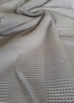 Cuvertura Best Cotton - Gofre, 220x240 cm,100% bumbac, gri - imagine 2