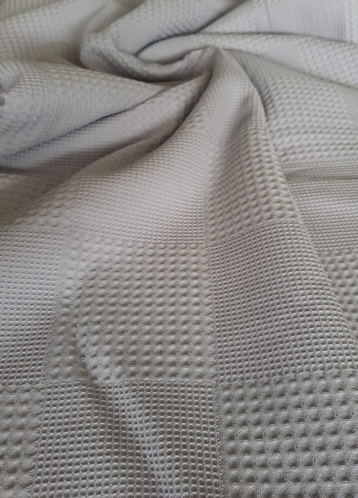 Cuvertura Best Cotton - Gofre, 220x240 cm,100% bumbac, gri - imagine 2