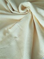 Cuvertura Best Cotton - Gofre, 220x240 cm,100% bumbac, galben pai