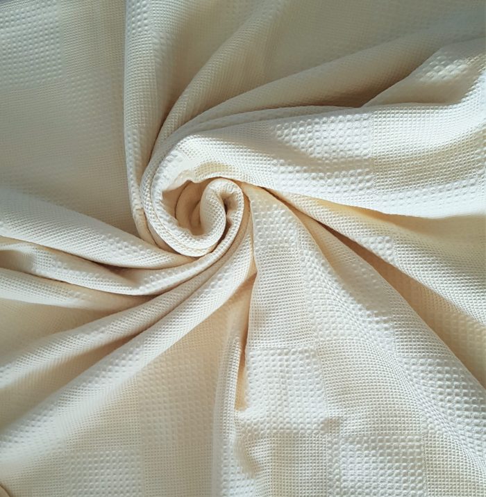 Cuvertura Best Cotton - Gofre, 220x240 cm,100% bumbac, galben pai - imagine 2