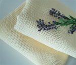 Cuvertura Best Cotton - Gofre, 220x240 cm,100% bumbac, galben pai - imagine 3