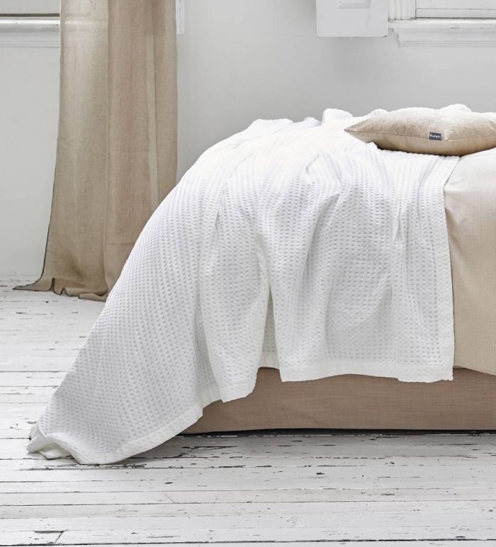 Cuvertura Best Cotton- Fagure, 220x240 cm,100% bumbac, alb - imagine 11