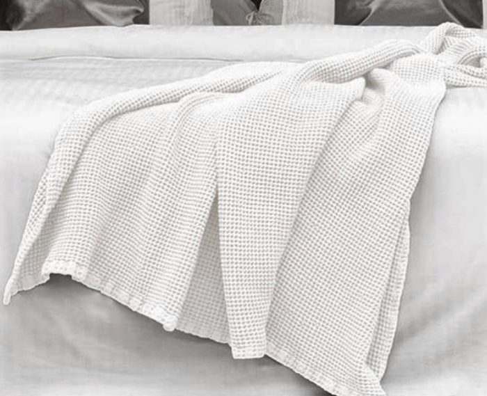 Cuvertura Best Cotton- Fagure, 220x240 cm,100% bumbac, alb - imagine 10