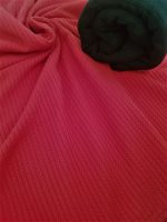 Cuvertura Best Cotton - Pique, 220x240 cm,100% bumbac, rosu - imagine 7