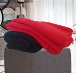 Cuvertura Best Cotton - Pique, 220x240 cm,100% bumbac, rosu - imagine 4