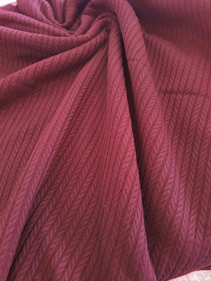 Cuvertura Best Cotton - Pique, 220x240 cm,100% bumbac, bordo - imagine 8