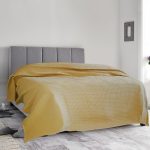 Cuvertura Best Cotton - Fagure, 220x240 cm,100% bumbac, bej - imagine 4