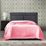 Cuvertura Best Cotton - Fagure, 220x240 cm,100% bumbac, roz