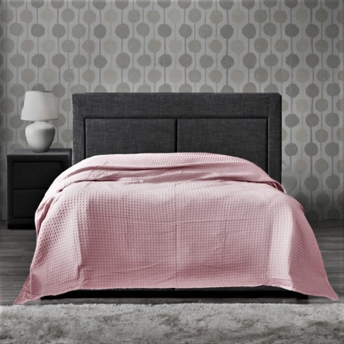 Cuvertura Best Cotton - Fagure, 220x240 cm,100% bumbac, roz - imagine 11
