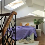 Cuvertura Best Cotton - Fagure, 220x240 cm,100% bumbac, mov - imagine 2