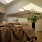 Cuvertura Best Cotton - Gofre, 220x240 cm,100% bumbac, maro - imagine 2