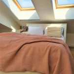 Cuvertura Best Cotton - Gofre, 220x240 cm,100% bumbac, piersica - imagine 5