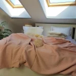 Cuvertura Best Cotton - Pique, 220x240 cm,100% bumbac, roz pudra - imagine 4