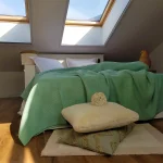 Cuvertura Best Cotton - Gofre, 220x240 cm,100% bumbac, verde menta - imagine 7