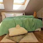 Cuvertura Best Cotton - Gofre, 220x240 cm,100% bumbac, verde menta - imagine 3