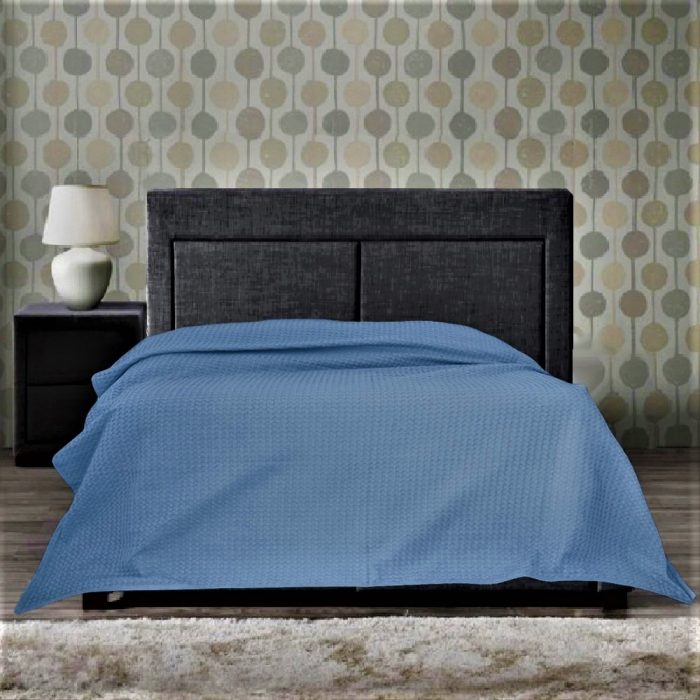 Cuvertura Best Cotton - Fagure, 220x240 cm,100% bumbac, aqua - imagine 21