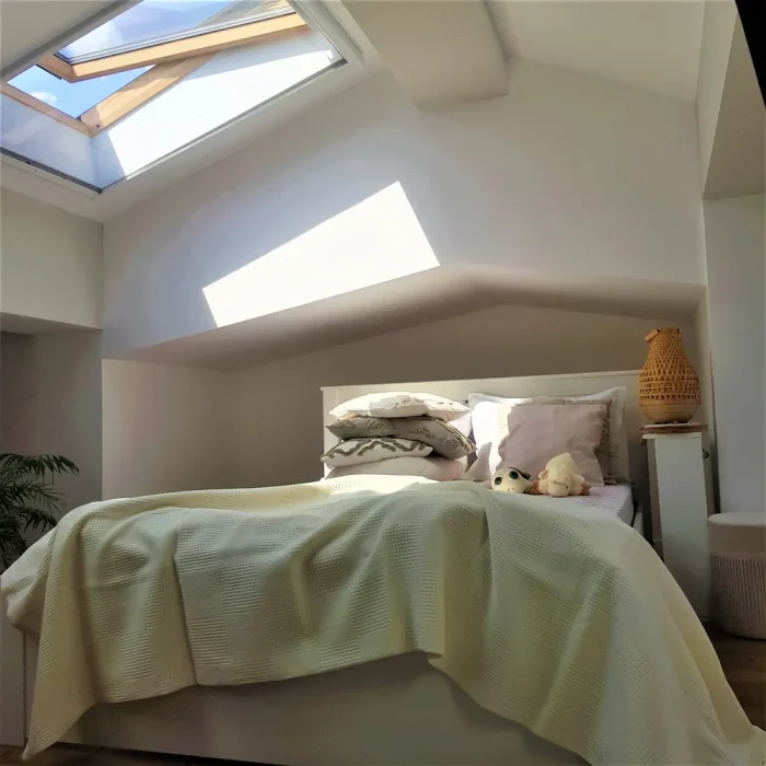 Cuvertura Best Cotton - Gofre, 220x240 cm,100% bumbac, ivoire - imagine 3