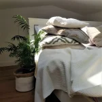 Cuvertura Best Cotton - Gofre, 220x240 cm,100% bumbac, ivoire