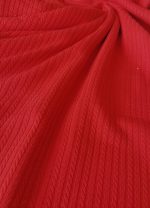 Cuvertura Best Cotton - Pique, 220x240 cm,100% bumbac, rosu - imagine 6