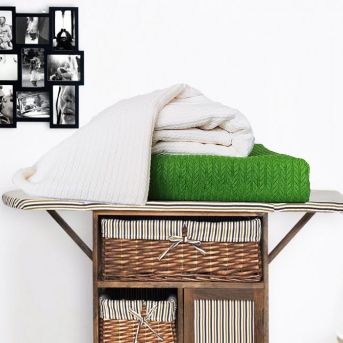 Cuvertura Best Cotton - Pique, 220x240 cm,100% bumbac, alb - imagine 3