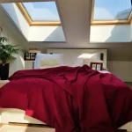 Cuvertura Best Cotton - Pique, 220x240 cm,100% bumbac, bordo