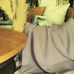 Cuvertura Best Cotton - Gofre, 220x240 cm,100% bumbac, roz ars