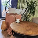 Cuvertura Best Cotton - Pique, 220x240 cm,100% bumbac, cacao - imagine 4