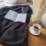 Cuvertura Best Cotton - Pique, 220x240 cm,100% bumbac, bleumarin - imagine 3