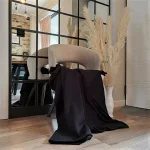 Cuvertura Best Cotton - Pique, 220x240 cm,100% bumbac, negru