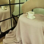 Cuvertura Best Cotton - Pique, 220x240 cm,100% bumbac, champanie