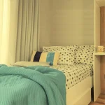 Cuvertura Best Cotton - Pique, 220x240 cm,100% bumbac, aqua marine - imagine 6