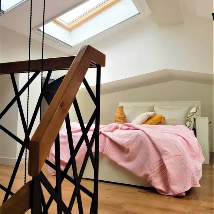 Cuvertura Best Cotton - Pique, 220x240 cm,100% bumbac, roz - imagine 2