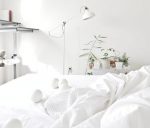 Pled copii Best Cotton - Fagure, 100x120 cm, 100% bumbac, alb - imagine 4