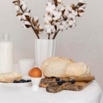 Fata de masa Best Cotton Hotel, 100% bumbac, Ranforce Pakistan, rotunda cu diametrul 240 cm, alb