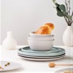 Fata de masa Best Cotton Hotel, 100% bumbac, Ranforce Pakistan,  dimensiunea 150x240 cm, alb - imagine 3