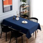 Fata de masa Best Cotton - Delice albastru, 100% bumbac - imagine 2