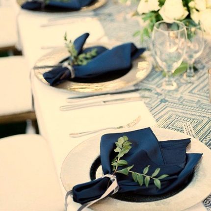 engros-fata de masa astoria home damasc saten delux bumbac bleumarin 10