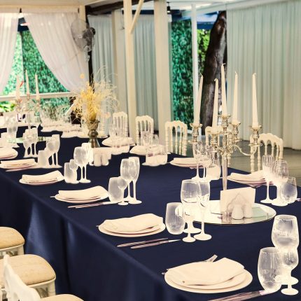 engros-fata de masa astoria home damasc saten delux bumbac bleumarin 5