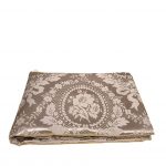 Fata de masa Best Cotton - Jacquard sedef, decor oriental, champagne - imagine 2
