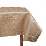 Fata de masa Best Cotton - Jacquard sedef, decor oriental, cappuccino