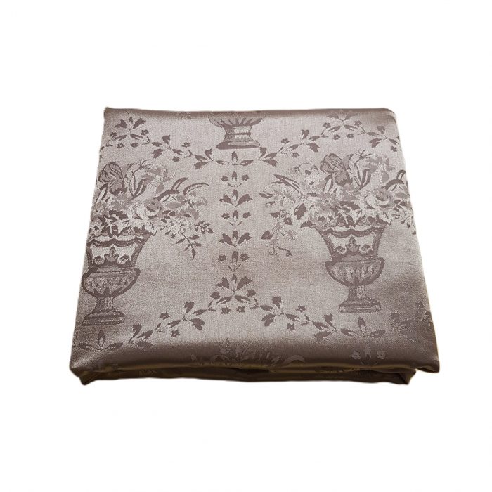 Fata de masa Best Cotton - Jacquard sedef, decor oriental, cappuccino - imagine 2