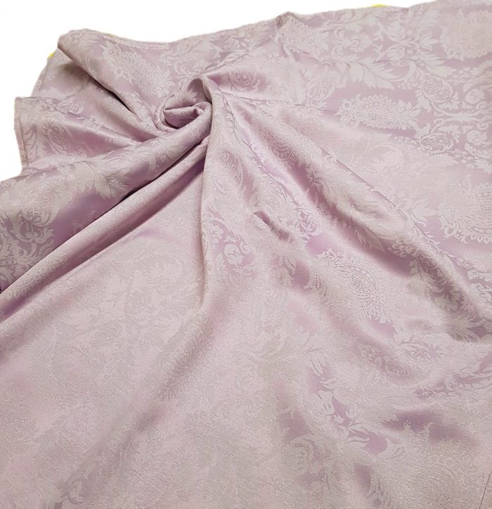 Fata de masa Best Cotton - Jacquard sedef, 150x240 cm, decor oriental, liliac - imagine 3