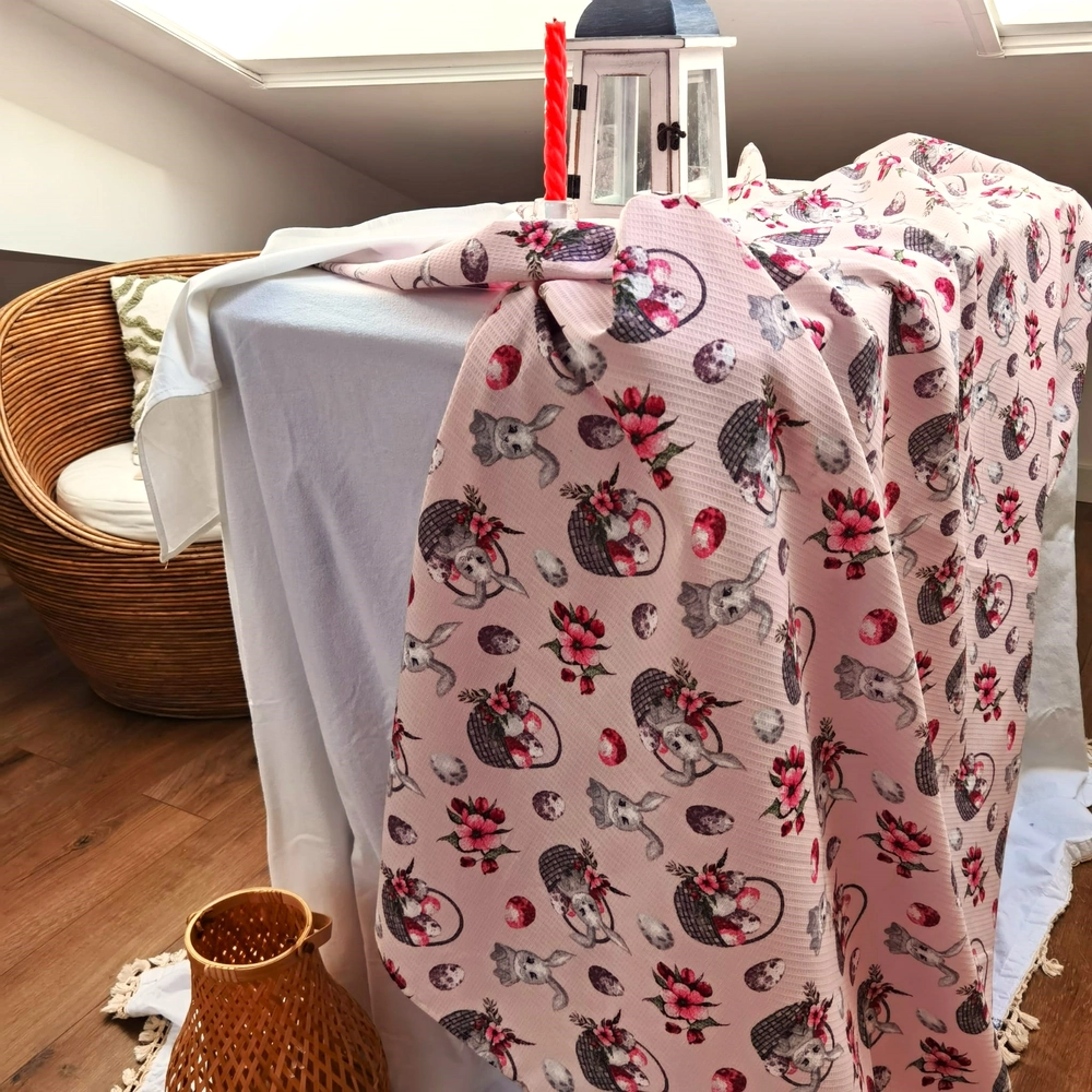 fata-de-masa-astoria-home-decor-paste-tesatura-gofrata-bumbac-21.webp Fata de masa Best Cotton - Paste, 160x160 cm, 100% bumbac, tesatura gofrata, roz 2 - imagine 1