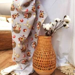 Fata de masa Best Cotton - Paste, 160x160 cm, 100% bumbac, tesatura gofrata, gri 2 - imagine 3