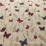 Fata de masa Best Cotton - Paste, 160x160 cm, 100% bumbac, tesatura gofrata, fluturi fuxia - imagine 5