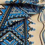 Fata de masa Best Cotton- Rustic, 100% bumbac, cu motive traditionale, T19 - imagine 5