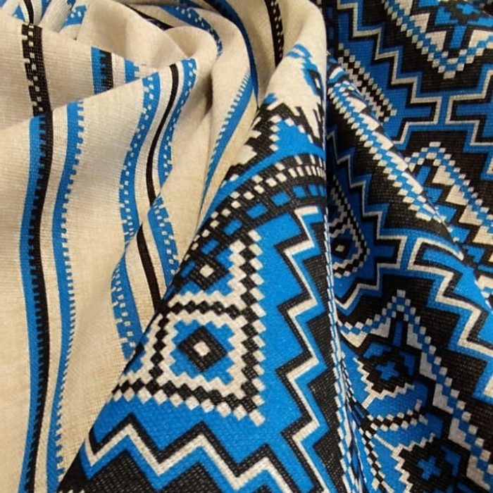 Fata de masa Best Cotton- Rustic, 100% bumbac, cu motive traditionale, T19 - imagine 2