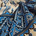 Fata de masa Best Cotton- Rustic, 100% bumbac, cu motive traditionale, T19 - imagine 3