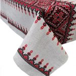 Fata de masa Best Cotton- Rustic, 100% bumbac, cu motive traditionale, T18 - imagine 3